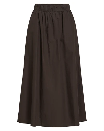 Vila - ViSophie HW Ankle Nederdel - Coffee Bean